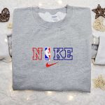 Nike x NBA Sport Embroidered Sweatshirt: B Gift for Men Women Gift for Family Nike Inspired Shirt – Shop Now!