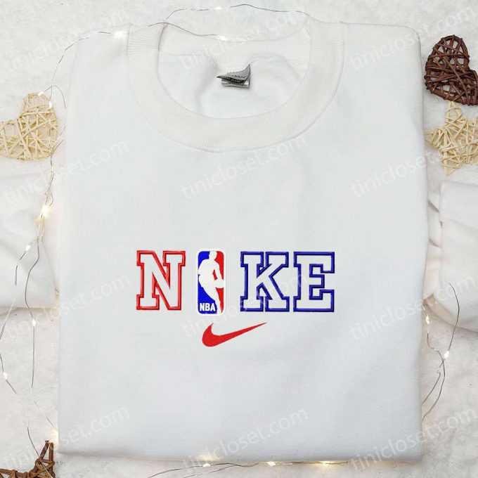 Nike X Nba Sport Embroidered Sweatshirt: B Gift For Men Women Gift For Family Nike Inspired Shirt – Shop Now!