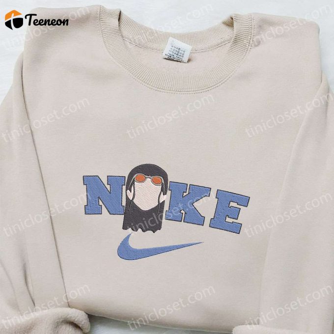 Nike X Nico Robin Anime Embroidered Shirt: B Gift For Men Women One Piece T-Shirt Perfect Family Gift – Shop Now!