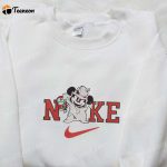 Disney Nike x Oogie Boogie Mickey Mouse Embroidered Shirt: B Gift for Men Women Family Gift Nike Inspired