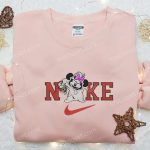 Nike x Oogie Boogie Minnie Mouse Embroidered Shirt: Disney Inspired B Gift for Men Women Gift for Family