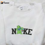 Nike x Oogie Boogie Sitch Embroidered Shirt: B Gift for Men Women Family Gift Nike Inspired D Gift for Men Women