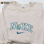 Nike x Oshawott Embroidered Hoodie Pokemon Sweatshirt Nike Inspired T-shirt