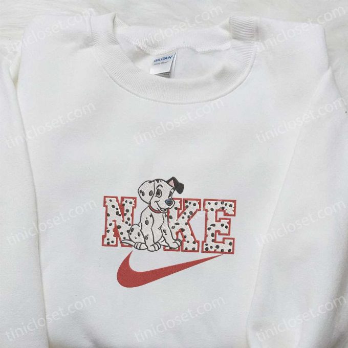 Nike X Patch Dog &Amp; 101 Dalmatians Embroidered Sweatshirt – The B Gift For Men Women Disney Gift