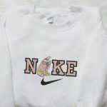 Nike x Patrick Star Cartoon Embroidered Hoodie & Disney Characters Shirt – Unique Nike Inspired Embroidered T-shirt