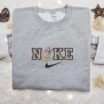 Nike x Patrick Star Cartoon Embroidered Hoodie & Disney Characters Shirt – Unique Nike Inspired Embroidered T-shirt