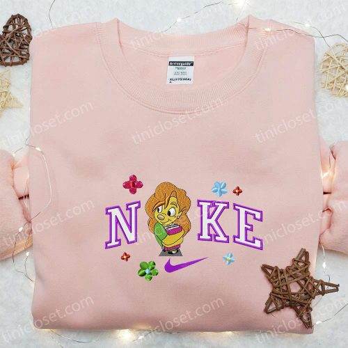 Stylish Nike x Roxanne Embroidered Shirt & Goofy Movie Sweatshirt Nike Inspired Hoodie