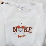 Nike x Sally Mickey Head Embroidered Shirt Nightmare Before Christmas Characters T-shirt Nike Inspired Sweatshirt