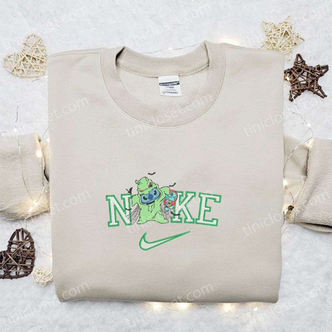 Nike X Sally Stitch Oogie Boogie Embroidered Shirt – Unique Nike Inspired D Gift For Men Women For An Amazing Look!