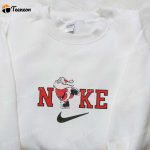 Nike x Santa Claus Skating Sweatshirt: F Gift for Men Women Embroidered Gift Perfect for Christmas!