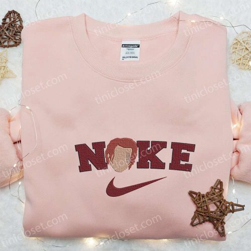 Nike x Shanks Anime Embroidered Shirt: One Piece T-shirt Perfect Family Gift Idea