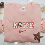 Nike x Snoopy Embroidered Sweatshirt – Peanuts Cartoon Shirt Nike Inspired D Gift for Men Women