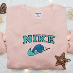 Nike x Snorlax Anime Embroidered Sweatshirt & Pokemon Shirt: B Gift for Men Women Family Gift Ideas