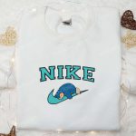 Nike x Snorlax Anime Embroidered Sweatshirt & Pokemon Shirt: B Gift for Men Women Family Gift Ideas