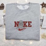 Nike x Spider-Man Embroidered Sweatshirt & Marvel DC Comics Shirt – Ultimate Gift!