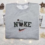 Nike x Spooky Shock Embroidered Shirt Nightmare Before Christmas Characters T-shirt Nike Inspired Sweatshirt