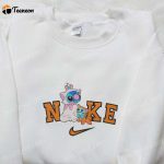 Nike x Stitch Aristocats Embroidered Shirt: Stylish and Unique Nike-Inspired D Gift for Men Women