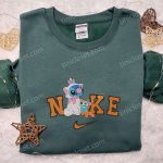 Nike x Stitch Aristocats Embroidered Shirt: Stylish and Unique Nike-Inspired D Gift for Men Women