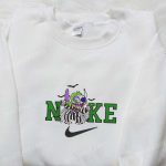 Nike x Stitch Beetlejuice Embroidered Sweatshirt: Horror Movie Characters Hoodie Perfect Family Gifts