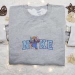 Nike x Stitch Chucky Embroidered Shirt Funny Horror Movie Characters T-shirt Nike Inspired Sweatshirt