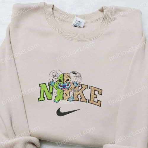 Nike x Stitch Oogie Boogie Disney Embroidered Shirt: B Gift for Men Women Family Gift Nike Inspired!