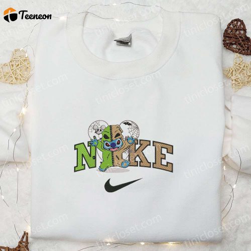 Nike x Stitch Oogie Boogie Disney Embroidered Shirt: B Gift for Men Women Family Gift Nike Inspired!