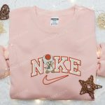 Nike x Toad Cartoon Embroidered Hoodie: B Gift for Men Women Family Gift Nike Inspired & Engaging