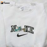 Nike x Tom and Jerry Cartoon Embroidered Hoodie: B Gift for Men Women Nike Inspired Gift for Family