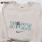 Nike x Tom Cat Cartoon Embroidered Hoodie: Perfect Tom and Jerry Gift for Family