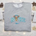 Nike x Tony Chopper Anime Embroidered Sweatshirt: B Gift for Men Women Nike Inspired Hoodie Perfect Birthday Gift Idea