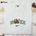 Nike x Tow Mater Embroidered Shirt Pixar Cars Disney Cartoon T-shirt Nike Inspired Hoodie