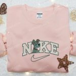 Nike x Tramp Cartoon & Disney Characters Embroidered Hoodie – B Gift for Men Women Birthday Gift Ideas!