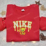 Disney Embroidered Sweatshirt & T-Shirt: Nike x Tweety & More! B Gift for Men Women Family Gift Ideas