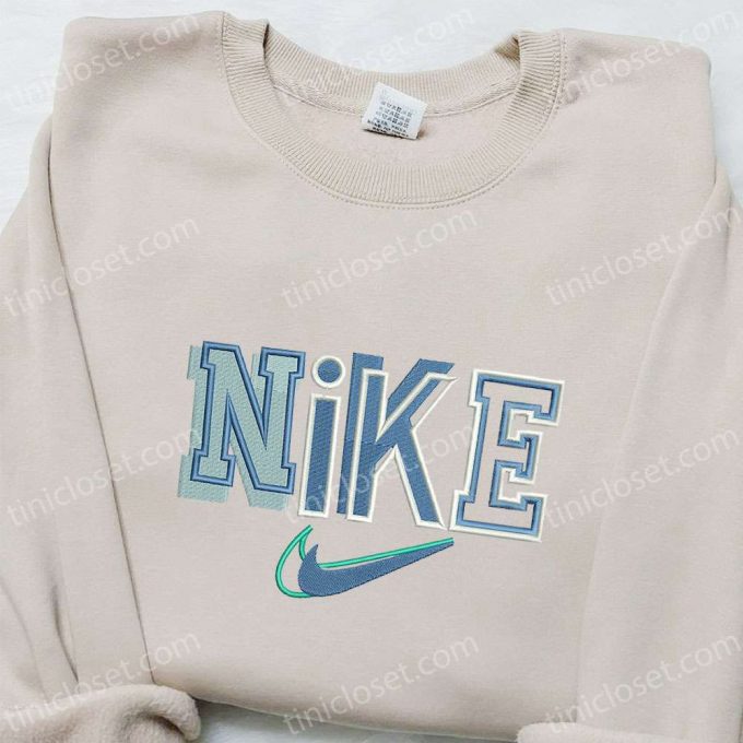 Nike X Typography Embroidered Hoodie: Customized &Amp; Perfect Family Gift Idea