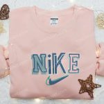 Nike x Typography Embroidered Hoodie: Custom Gift for Family