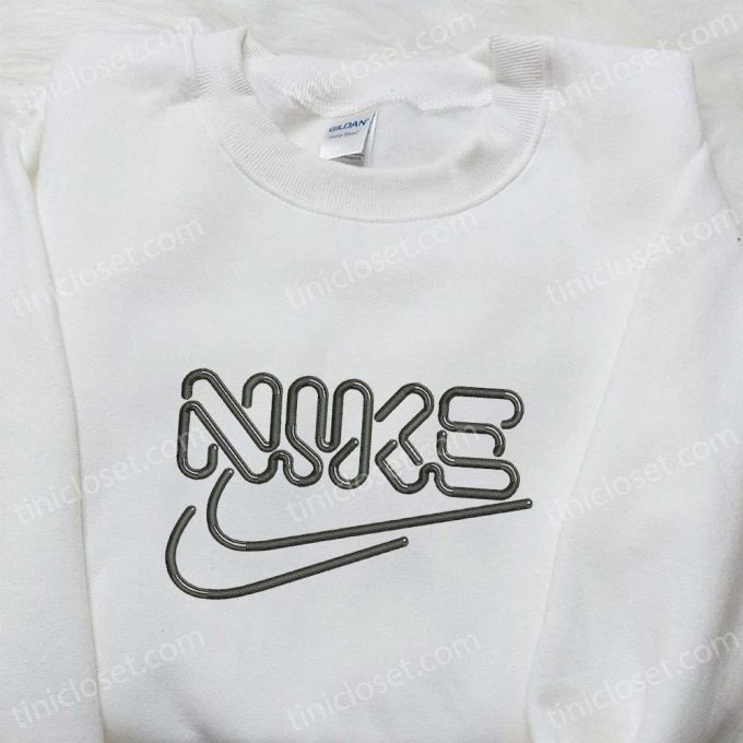 Nike X Typography Embroidered Shirt &Amp; Hoodie: Perfect Gift Ideas For Family