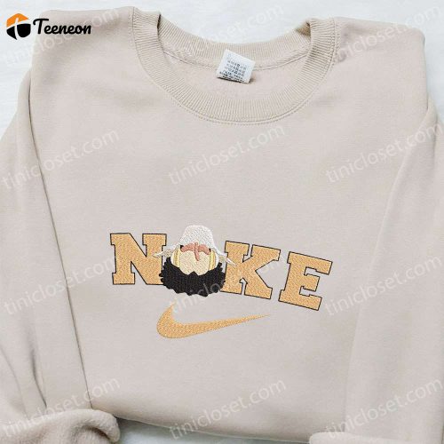 Anime Embroidered Nike x Usopp One Piece T-Shirt – Perfect Family Gift Idea