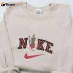 Exclusive Nike x Whis Anime Embroidered Shirt & Dragon Ball Hoodie – Custom Nike T-shirt