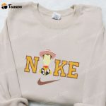 Disney Characters Embroidered Sweatshirt & T-shirt: Nike x Woody Collaboration Perfect Family Gift Ideas