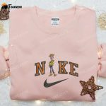 Nike x Woody Embroidered Sweatshirt: Disney Characters Hoodie Perfect Family Birthday Gift