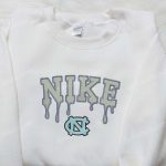 North Carolina x Nike Embroidered Shirt – Custom Map D Gift for Men Women for Stylish Comfort