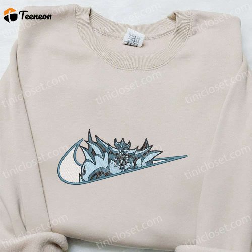 Obelisk x Swoosh Anime Embroidered Shirt & Yu Gi Oh T-shirt – B Gift for Men Women Family Gift Ideas