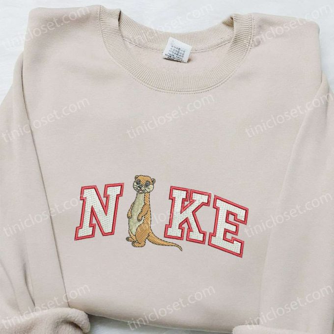 Otter X Nike Embroidered Hoodie: Animal D Gift For Men Women Perfect Birthday Gift