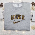 Pattern Tigger x Nike Embroidered Sweatshirt – B Gift for Men Women Nike Inspired Hoodie for Birthday Gift Ideas