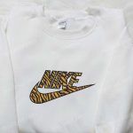 Pattern Tigger x Nike Embroidered Sweatshirt: Nike Inspired Hoodie Perfect Family Gifts