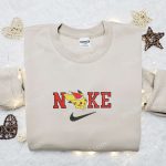 Pikachu Run x Nike Christmas Embroidered Sweatshirt – Perfect Merry Christmas Gift Idea F Gift for Men Women Shirt