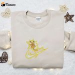 Pikachu Vol Attack x Swoosh Embroidered Sweatshirt: Pokemon Anime Shirt B Gift for Men Women Gift Ideas for All Occasions