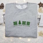 Custom Pine Tree x Nike Embroidered Hoodie: B Gift for Men Women Family Gift Idea with Unique Embroidery