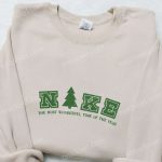 Pine Tree x Nike Embroidered Hoodie: Customized & B Gift for Men Women Gift Idea for Family