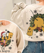 Get Festive with Pluto Dog Tis’ The Season Christmas Shirt – Perfect Holiday Gift!